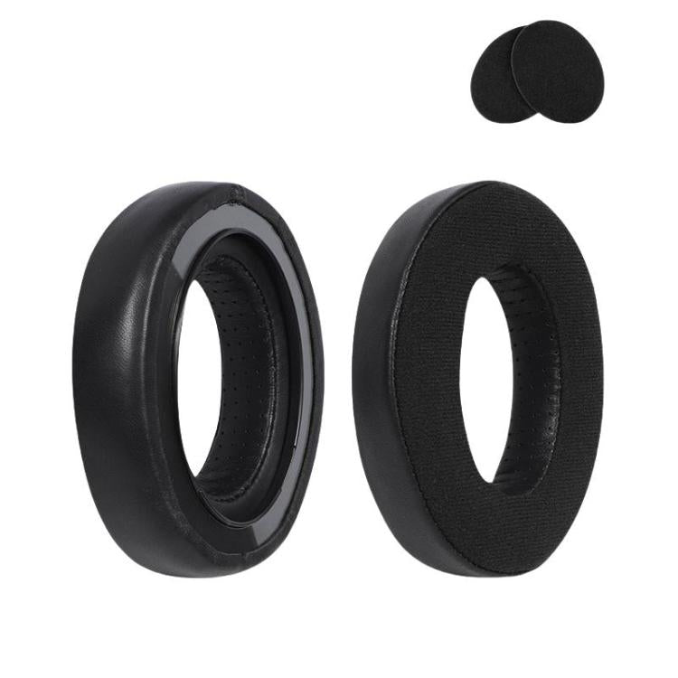 2pcs For Sennheiser HD545 / HD565 / HD580 / HD600 / HD650 Earphone Cover Sponge Earmuffs With Tuning Foam, Flannel, Protein Leather, Protein Leather-Patchwork, Gold Velvet-Patchwork, Lambskin-Patchwork, Lambskin Perforated-Patchwork��������������������...