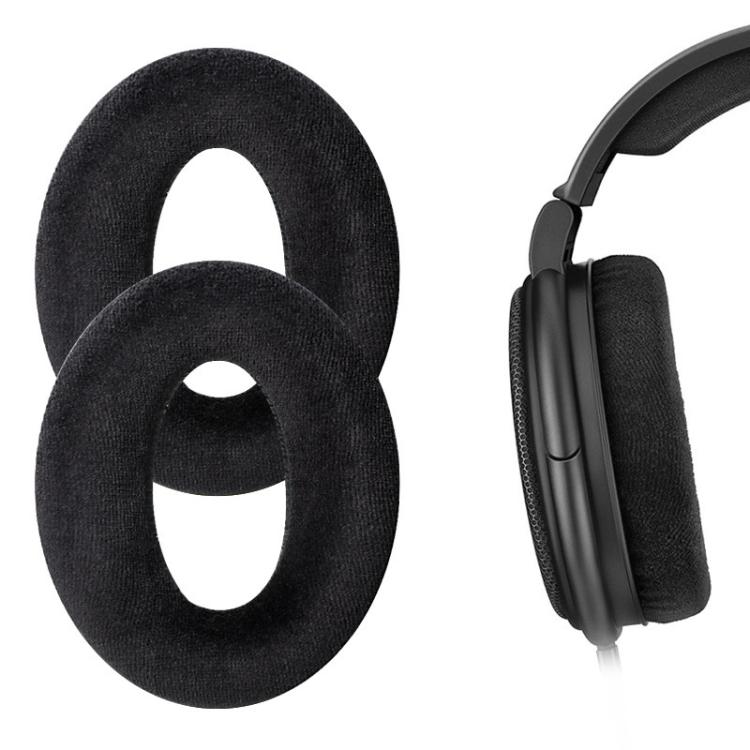 2pcs For Sennheiser HD545 / HD565 / HD580 / HD600 / HD650 Earphone Cover Sponge Earmuffs With Tuning Foam, Flannel, Protein Leather, Protein Leather-Patchwork, Gold Velvet-Patchwork, Lambskin-Patchwork, Lambskin Perforated-Patchwork��������������������...