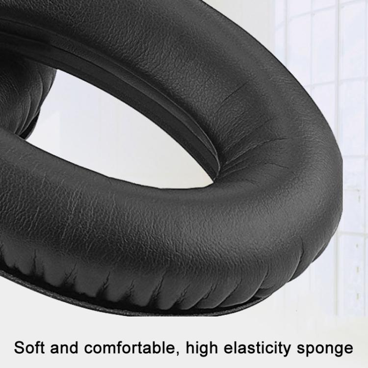 2pcs For Sennheiser HD545 / HD565 / HD580 / HD600 / HD650 Earphone Cover Sponge Earmuffs With Tuning Foam, Flannel, Protein Leather, Protein Leather-Patchwork, Gold Velvet-Patchwork, Lambskin-Patchwork, Lambskin Perforated-Patchwork��������������������...