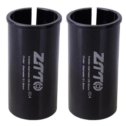 2pcs ZTTO Bicycle Seat Post Conversion Sleeve Reducer Cover, 25.4-27.2mm 001, 27.2-28.6mm 003, 27.2-30.4mm 004, 27.2-30.8mm 005, 27.2-31.6mm 006, 27.2-33.9mm 007, 31.8-34.9mm 008, 30.9-31.6mm 009, 25.4-30.9mm 010, 25.4-31.6mm 011, 27.2-30mm 012        ...
