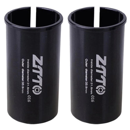 2pcs ZTTO Bicycle Seat Post Conversion Sleeve Reducer Cover, 25.4-27.2mm 001, 27.2-28.6mm 003, 27.2-30.4mm 004, 27.2-30.8mm 005, 27.2-31.6mm 006, 27.2-33.9mm 007, 31.8-34.9mm 008, 30.9-31.6mm 009, 25.4-30.9mm 010, 25.4-31.6mm 011, 27.2-30mm 012        ...