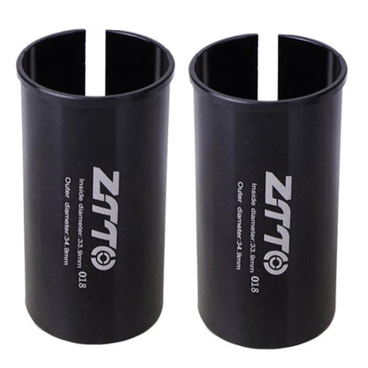 2pcs ZTTO Bicycle Seat Post Conversion Sleeve Reducer Cover, 25.4-27.2mm 001, 27.2-28.6mm 003, 27.2-30.4mm 004, 27.2-30.8mm 005, 27.2-31.6mm 006, 27.2-33.9mm 007, 31.8-34.9mm 008, 30.9-31.6mm 009, 25.4-30.9mm 010, 25.4-31.6mm 011, 27.2-30mm 012        ...