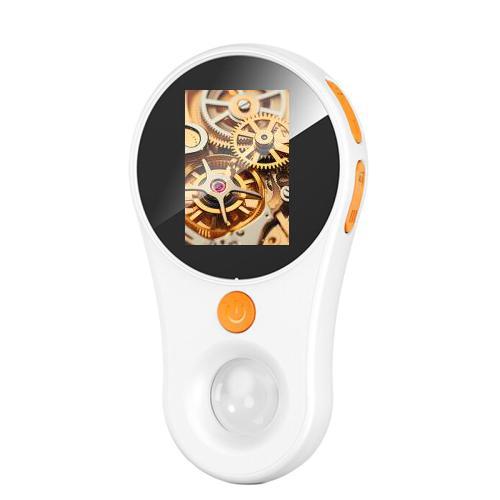 Portable Inspection Jewelry Painting Repair Optical Microscope Mini Primary Secondary Students Experiment Science Apparatus, Black, White, Black+32G, White+32G