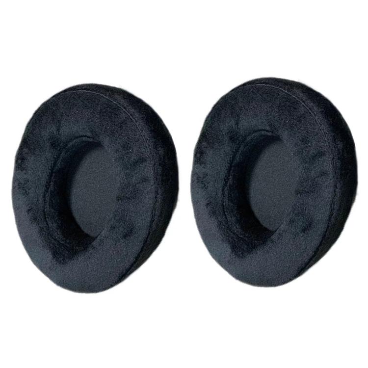 For Philips SHP9500 1pair Headphones Sponge Cover Earmuffs, Black Leather, Black Flannel, Gray Cotton Linen, Black Ice Gel