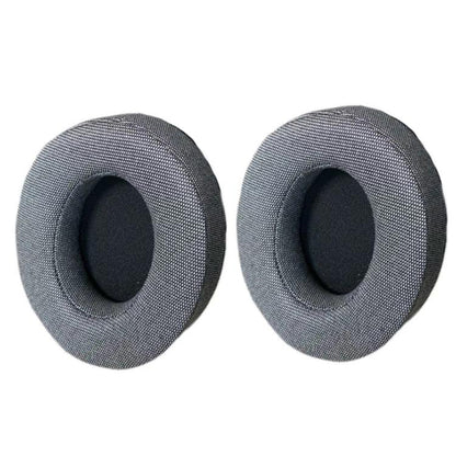 For Philips SHP9500 1pair Headphones Sponge Cover Earmuffs, Black Leather, Black Flannel, Gray Cotton Linen, Black Ice Gel