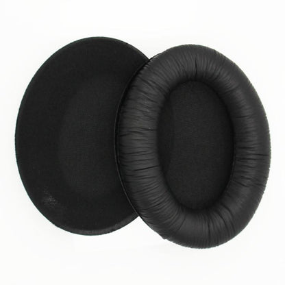 1pair Headphones Sponge Cover Earmuffs For Sennheiser HD418 / 429 / 439 / 449, Protein Leather, Frog Leather, Flannel