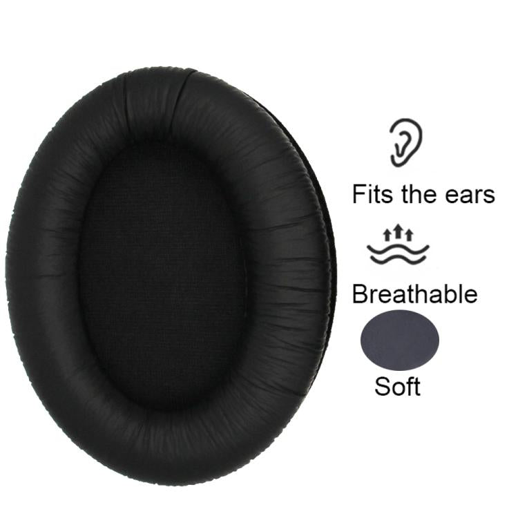1pair Headphones Sponge Cover Earmuffs For Sennheiser HD418 / 429 / 439 / 449