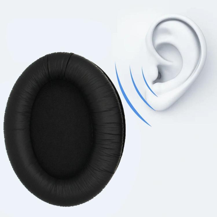 1pair Headphones Sponge Cover Earmuffs For Sennheiser HD418 / 429 / 439 / 449