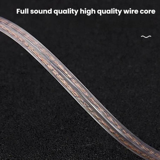 CVJ Dual Parallel 2 Pin 0.78mm S Universal Headphone Cable, Without Mic, With Mic