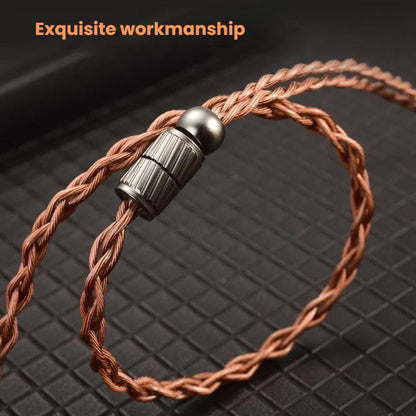 CVJ VS400 Interchangeable Audio Plug Oxygen-Free Copper Headphone Upgrade Cable, 4.4mm S Pin, 4.4mm 0.75mm, 4.4mm 0.78mm, 4.4mm MMCX, Type-C 0.75mm, Type-C 0.78mm, Type-C MMCX, Type-C S Pin