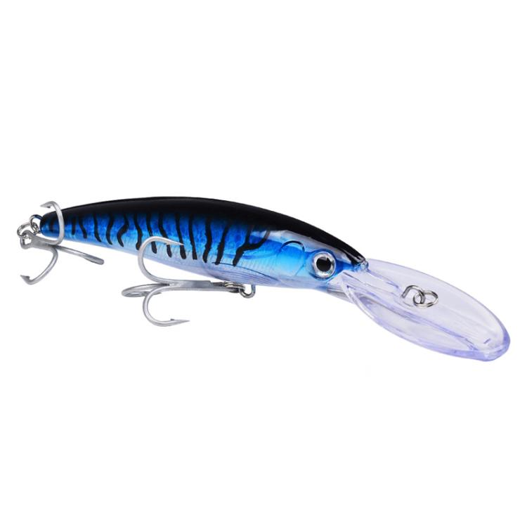 PROBEROS DW627 Leurre Bionique de Pêche Minnow Grande Distance, A, B, C, D, E, F, G, H, I, J