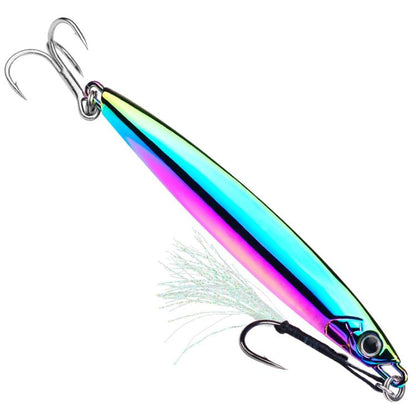 Leurre en alliage de zinc PROBEROS LF144, longue distance de lancer, récupération rapide, pour maquereau espagnol, imitation miroir, 15g, 20g, 30g, 40g, 60g, 80g, 10g
