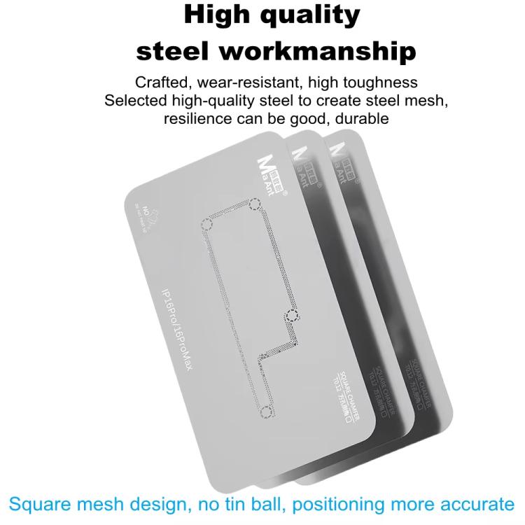 MaAnt M072 19 In 1 Cell Phone Repair Middle Layer Soldering Station With Mid-Level Soldering Mesh, M072