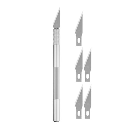 Cell Phone Repair Rear Cover Removal Artistic Carving Knife Shovel Glue Knife, 6 In 1