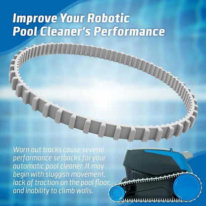 Courroie d'entraînement 2 pièces/paquet pour nettoyeur de piscine Dolphin Deluxe 4 5 9985006-R2, 9985006-R2