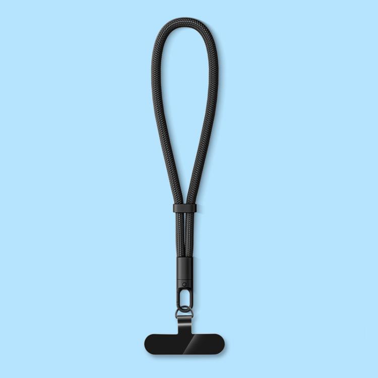 Smartphone Lanyard with Adjustable Wrist Strap Self-Locking 360-degree Rotating Anti-Tangle Design With TPU Clip, Wrist Green, Wrist Black, Wrist Orange
