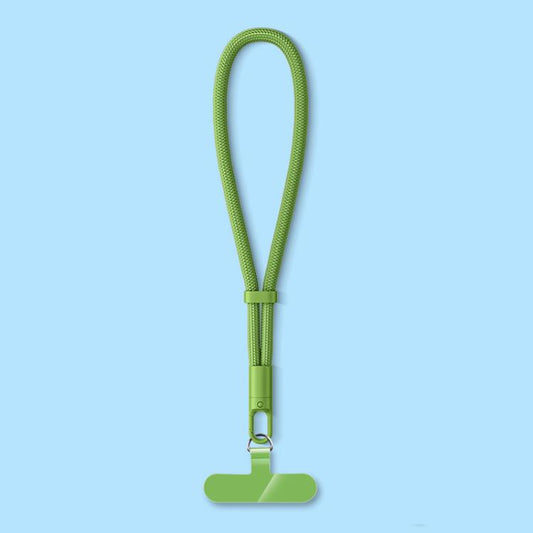 Smartphone Lanyard with Adjustable Wrist Strap Self-Locking 360-degree Rotating Anti-Tangle Design With TPU Clip, Wrist Green, Wrist Black, Wrist Orange