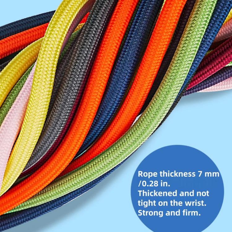 Smartphone Lanyard with Adjustable Wrist Strap Self-Locking 360-degree Rotating Anti-Tangle Design With TPU Clip, Wrist Green, Wrist Black, Wrist Orange