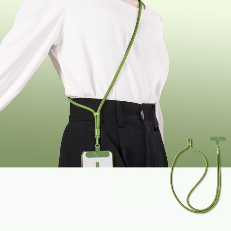 Adjustable Phone Lanyard With Self-Locking 360-Degree Rotatable Anti-Tangle Design & TPU Clip, Neck Black, Neck Orange, Neck Green, Crossbody Black, Crossbody Orange, Crossbody Green