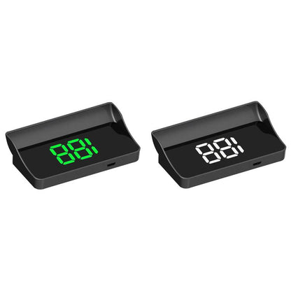W1 Car HUD Head-up Display GPS Speedometer Speed Display, KM, MPH