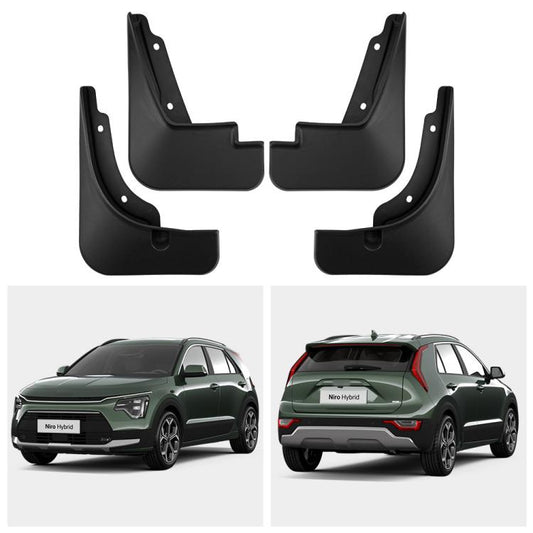 For 2023-2024 Kia Niro HEV Car Tire Soft Rubber Mudguard, For Kia Niro HEV 2023-2024