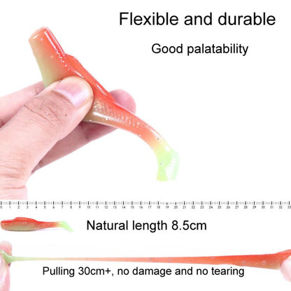 HENGJIA 6pcs / Box Outdoor Fishing Floating Soft Bait 8cm-5g Bionic False Lure, 1#, 2#, 3#, 4#, 5#, 6#