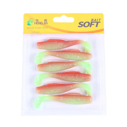 HENGJIA 6pcs / Box Outdoor Fishing Floating Soft Bait 8cm-5g Bionic False Lure, 1#, 2#, 3#, 4#, 5#, 6#
