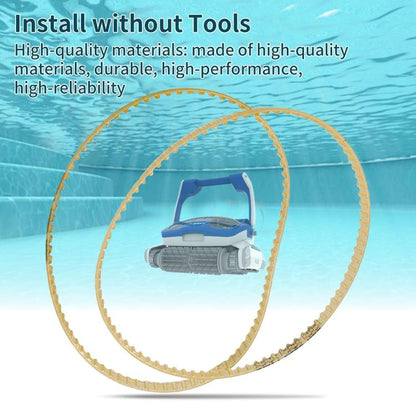 Pour Aquabot 3302 A3302PK 2 courroies d'entraînement de rechange, 3302 A3302PK