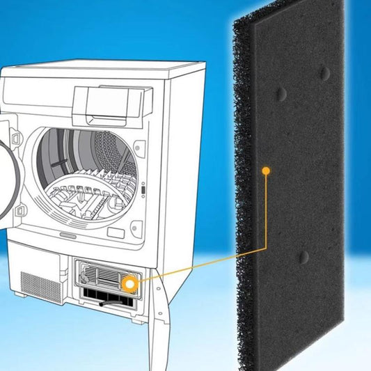 4 stuks/verpakking schuimrubberen sponsfilter 481010716911 voor HX HMMR10440 wasdroger vervangingsonderdelen