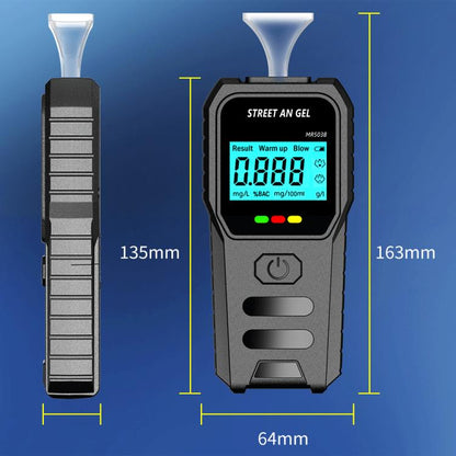 LCD Screen High-Precision Air-Blowing Dual-Purpose Alcohol Tester, 503B