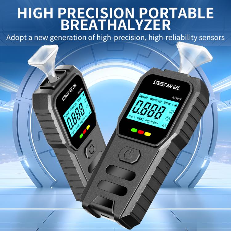 LCD Screen High-Precision Air-Blowing Dual-Purpose Alcohol Tester, 503B
