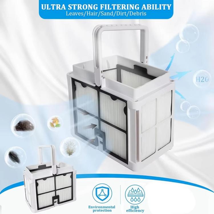 9991460-R1 Panier de Filtre Ultrafin Pour Robot Nettoyeur Dolphin S50 Active 10 Echo