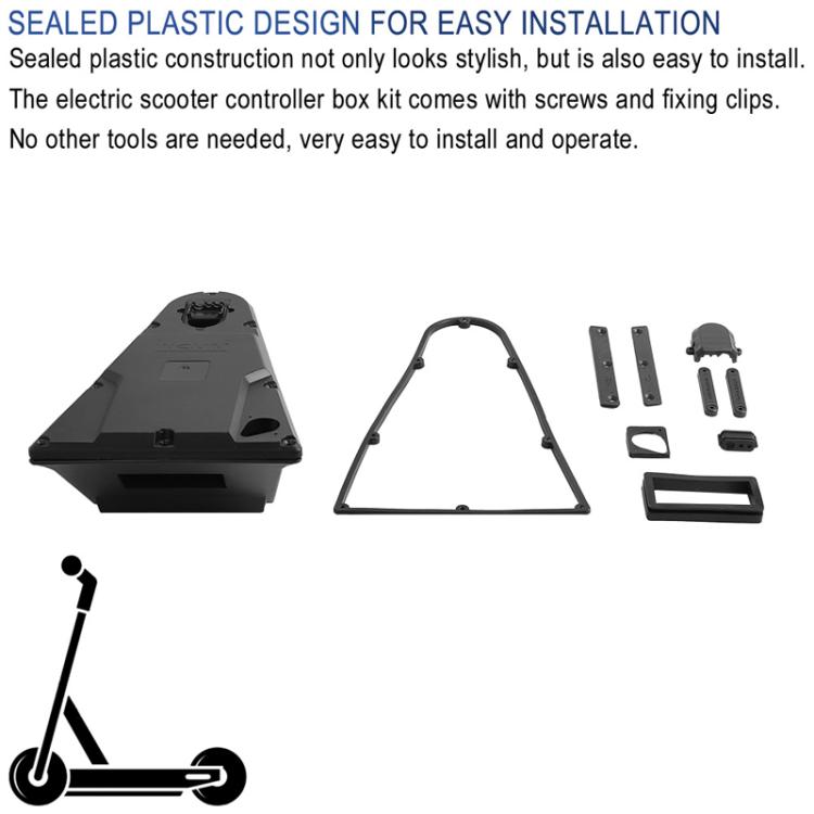 Pour Boîtier de contrôleur de scooter électrique INOKIM OXO, compatible avec le contrôleur avant avec de petites pièces de rechange / joint, X1663