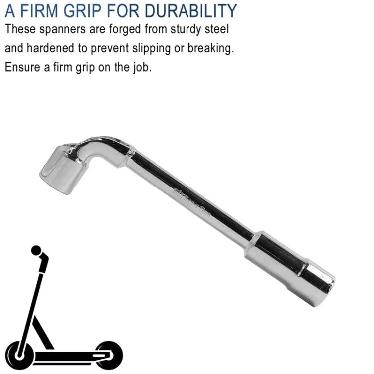 Pour clé à douille ouverte coudée en L de 19 mm pour scooter électrique INOKIM OXO OX pour la fixation de l'écrou de moteur, X1665