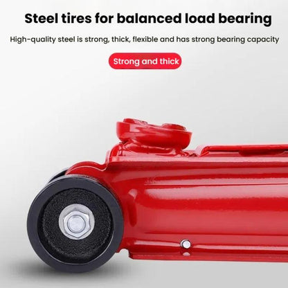 Horizontal Manual Hydraulic Car Jack For Tire Change Lifting Tool