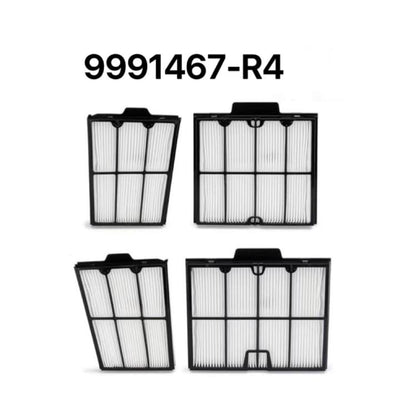 9991467-R4 Ultra-Fine Filter Panels Set For Dolphin Active 20 Explorer E30 M600 Proteus