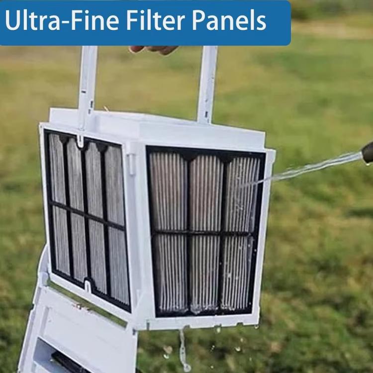 9991467-R4 Ultra-Fine Filter Panels Set For Dolphin Active 20 Explorer E30 M600 Proteus