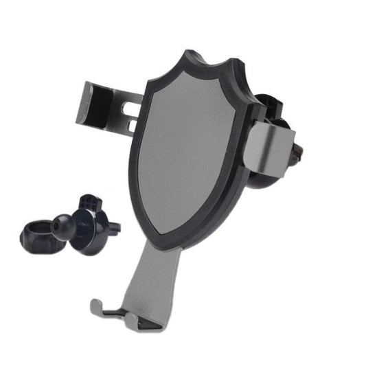 Support de téléphone de voiture rotatif à 360 degrés à gravité à clipser sur la grille d'aération, pince bec d'aigle grise, pince bec d'aigle argentée, pince bec d'aigle dorée, pince droite grise, pince droite argentée, pince droite dorée