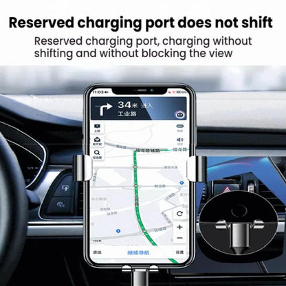 Air Outlet Clip-on Gravity 360-degree Rotating Car Phone Holder, Gray Eagle Beak Clip, Silver Eagle Beak Clip, Gold Eagle Beak Clip, Gray Straight Clip, Silver Straight Clip, Gold Straight Clip
