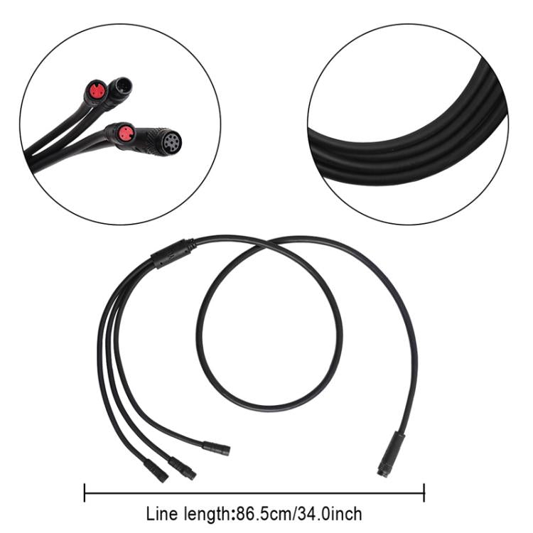 For INOKIM OXO Electrical Scooter 1 Tow 3 Throttle Connection Main Cable Display Signal Cable Accessories, X1658