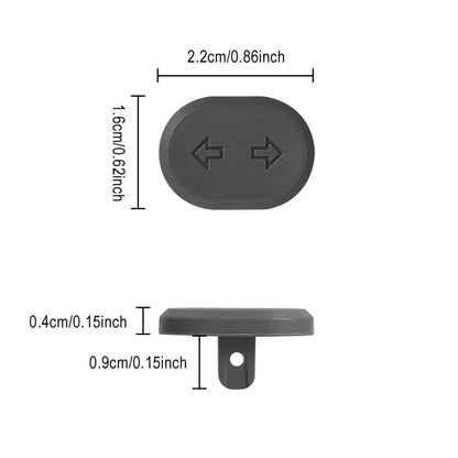 For Ninebot G2 MAX 2 F2 PRO Electric Scooter Turn Signal Switch Button - Replacement LED Light Control Switch