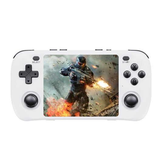 Console de jeu rétro H36S 3,5 pouces IPS HD, système Linux, console de jeu vidéo portable GBA, 64 Go, 128 Go
