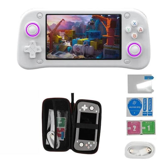 Console de jeu portable rétro XF43, console de jeu vidéo à écran large de 4,3 pouces, open source, 64 Go, 128 Go