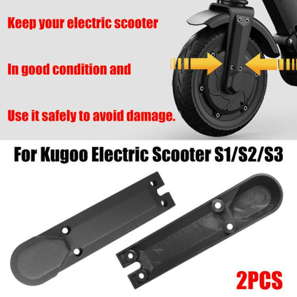 2 pièces/paquet Cache-roue avant pour trottinette électrique Kugoo 8 pouces