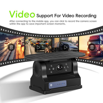 Wireless HD Solar Magnetic WIFI Camera 720P Mobile APP Universal HD Camera