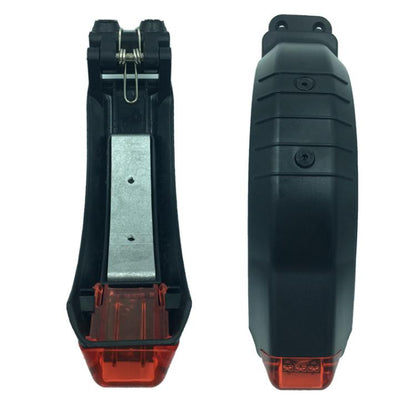 Rear Mudguard Rear Wheel Brake Fender With Safe Light For Carbon Fiber Scooter, 6.5 Inch, 8 Inch