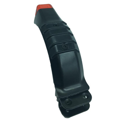 Rear Mudguard Rear Wheel Brake Fender With Safe Light For Carbon Fiber Scooter, 6.5 Inch, 8 Inch