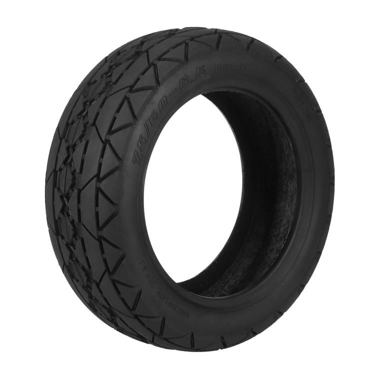 Pneu Tubeless 10 Pouces 75/50-6.5 Antidérapant pour Trottinettes Électriques