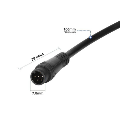 For KuKirin G2 Pro / G2 Max Scooter Handlebar Switch 4-in-1 6-Core Waterproof Control with Turn Signal, Horn, Headlight & Power Button, Switch