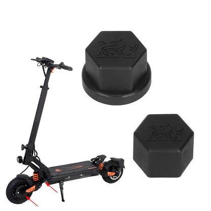 For KuKirin G2 Master Electric Scooter Durable Replacement Accessories, 1pair Motor Shaft Nut Caps, 1pair Rocker Arm Shaft Nut Caps